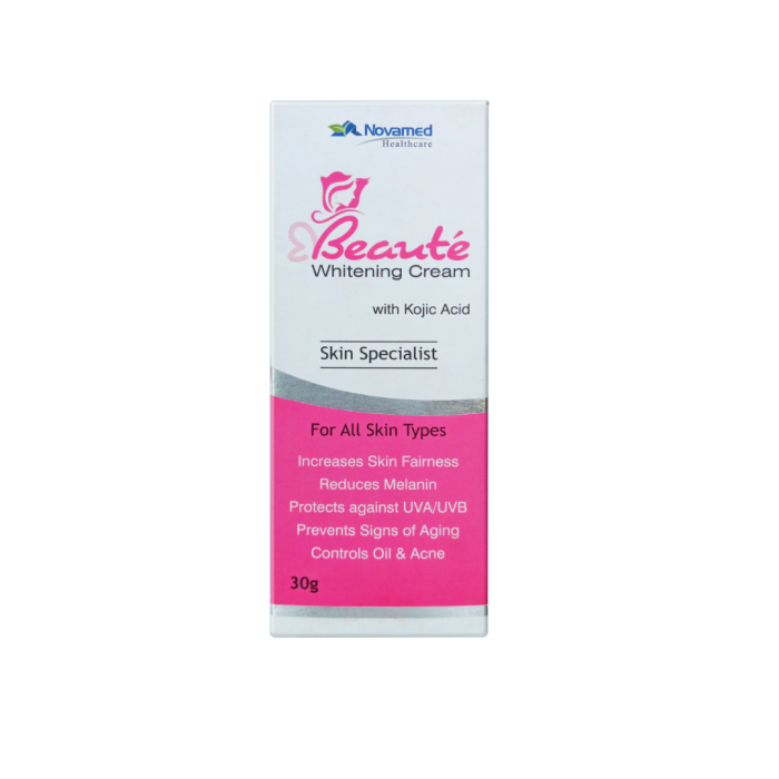 Beaute Whitening Cream with Kojic Acid - Image 1