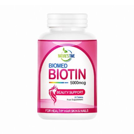 Biotin 500mcg Supplement for Hair, Skin & Nails in Pakistan