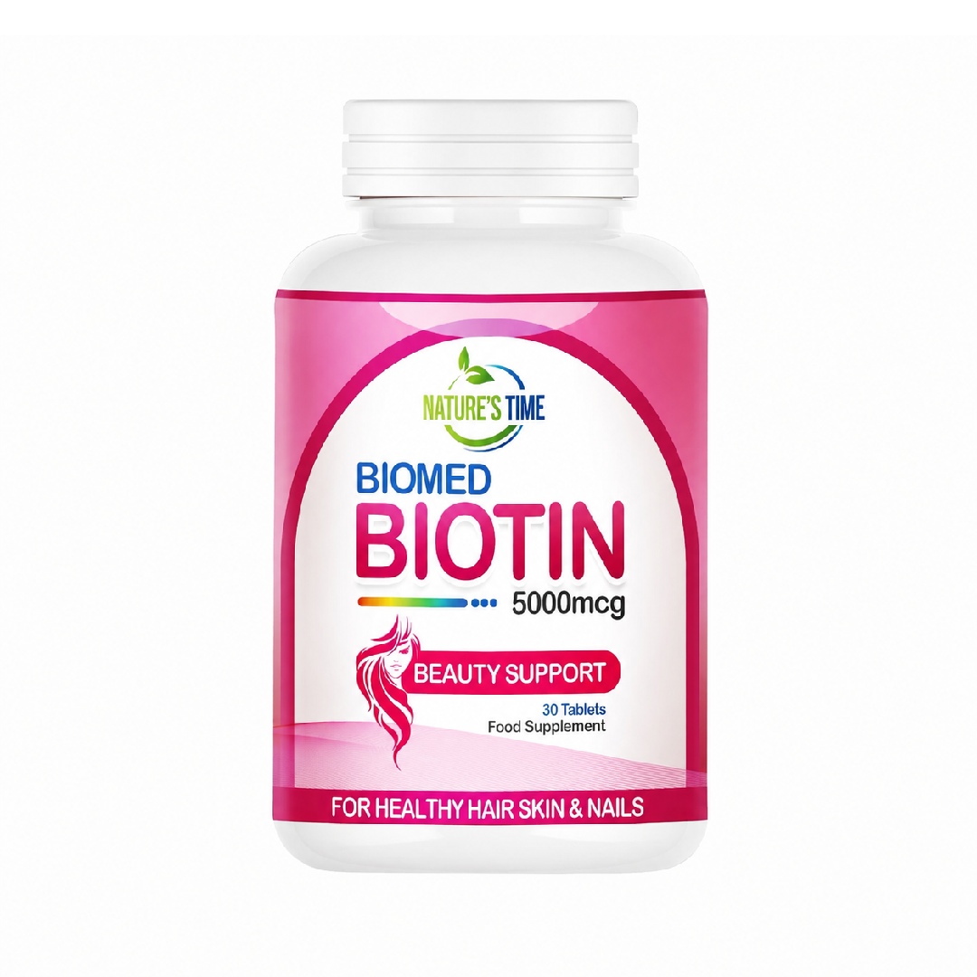 Biotin 500mcg Supplement for Hair, Skin & Nails in Pakistan