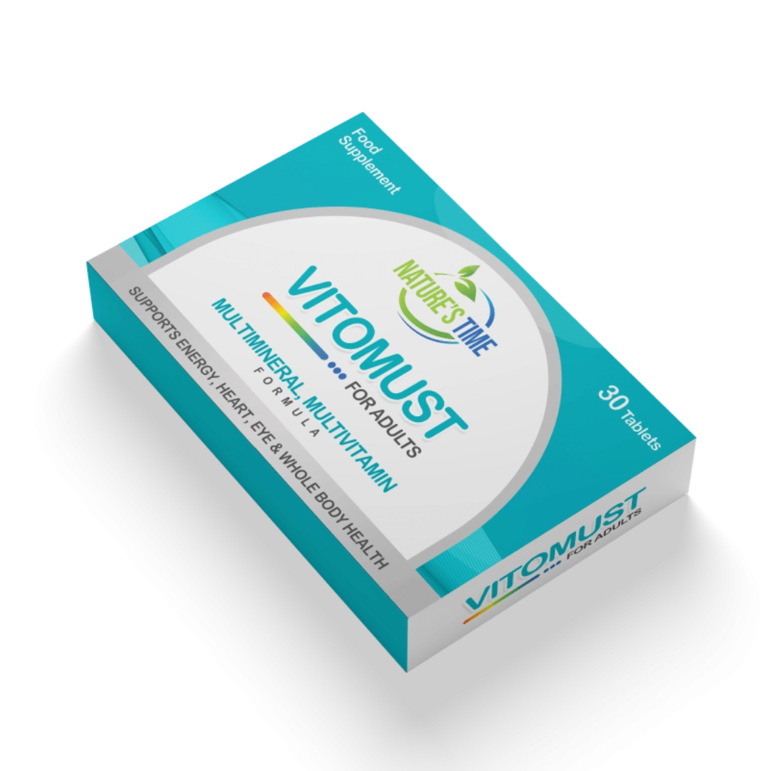 Vitomust Multivitamin with 21 Essential Nutrients for Men and Women