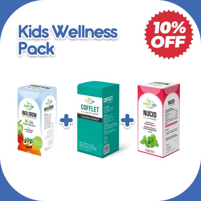 Kids Wellness Pack (Infa Grow + Nucid + Cofflet) - Image 1
