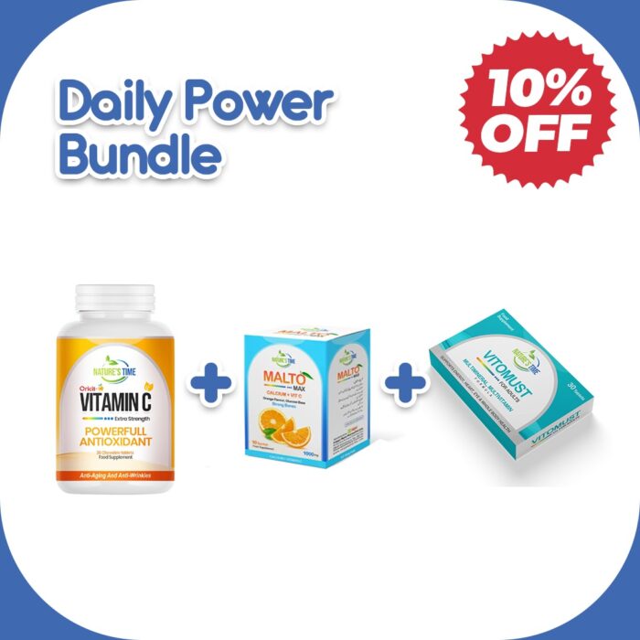 Daily Power Bundle (Vitamin C + Malto Max + Vitomust) - Image 1