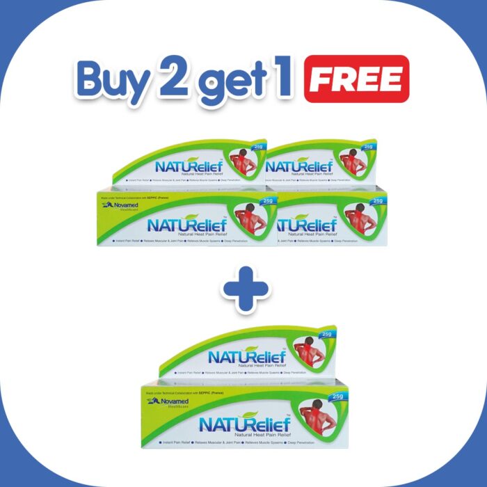 Buy 2 NATURelief Gel get 1 Free - Image 1